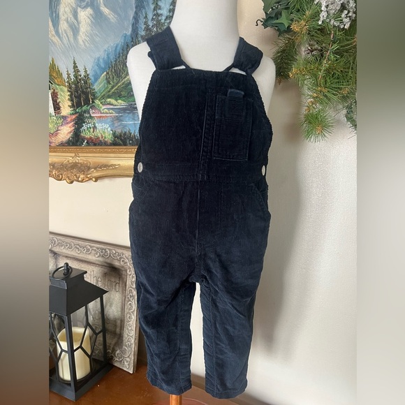 Vintage Black overalls 12 Months - Picture 1 of 5